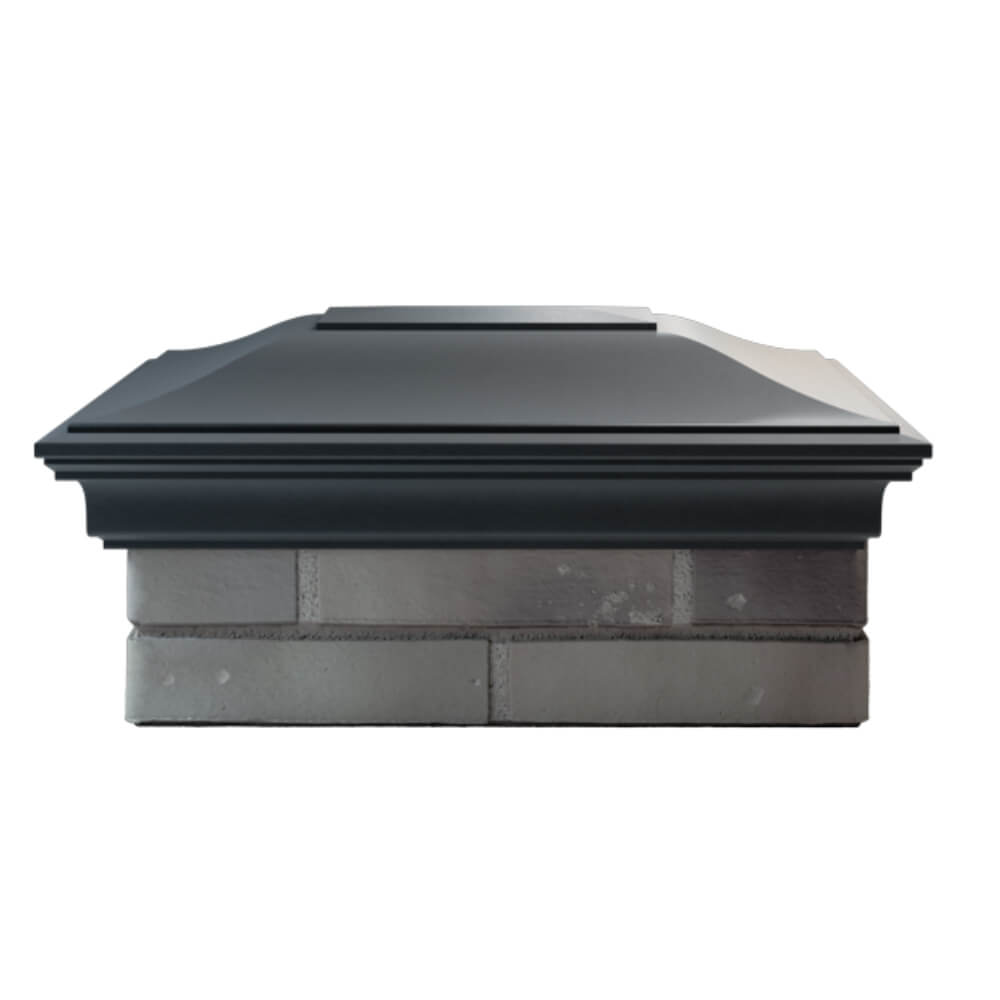 Колпак Zking Монблан Серый на столб 2х1.5 кирпича (515х385мм) в Таганроге фото