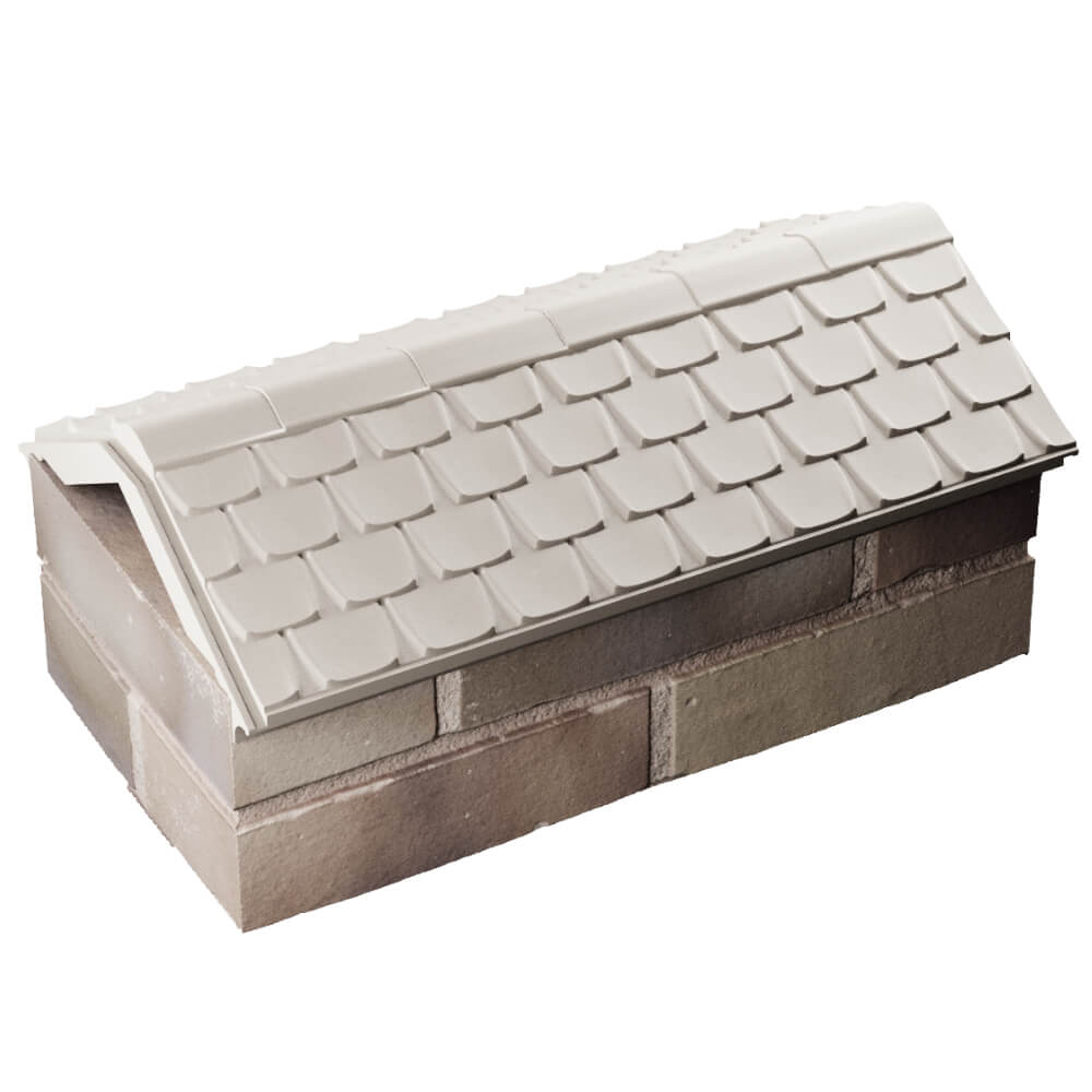 Парапет Zking Эльбрус Бежевый с посадкой на 1 кирпич (255мм) в Таганроге фото