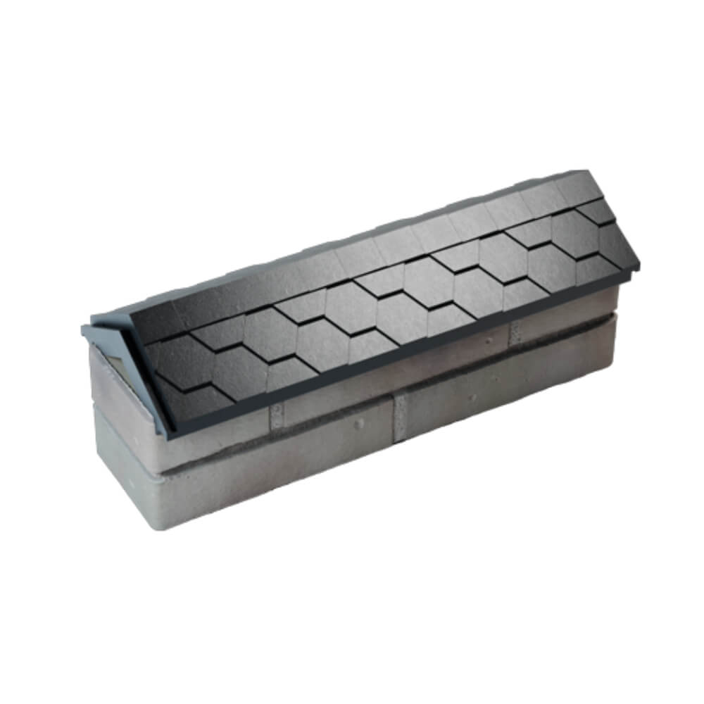 Парапет Zking Эверест Черный с посадкой на 0.5 кирпича (130мм) в Таганроге фото