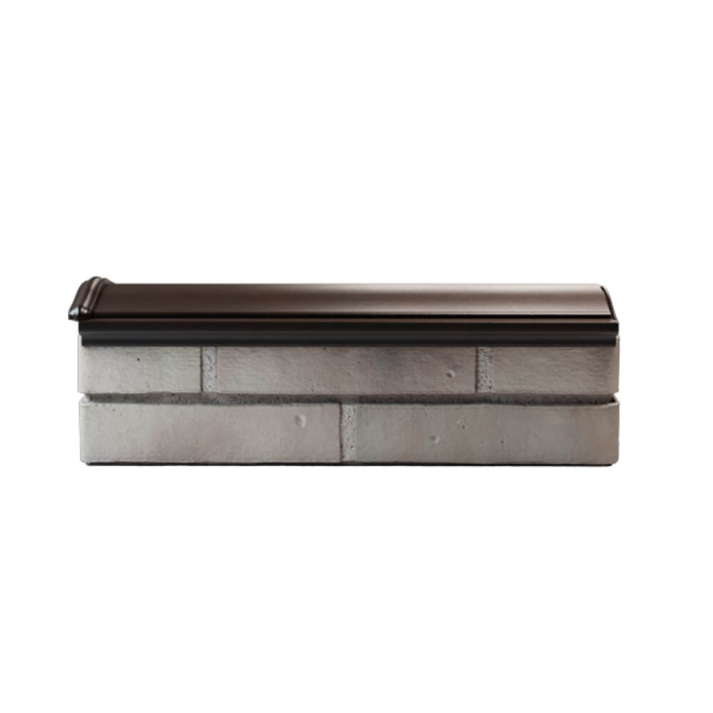 Парапет Zking Монблан Коричневый посадка на 0.5 кирпича (130мм) в Таганроге фото