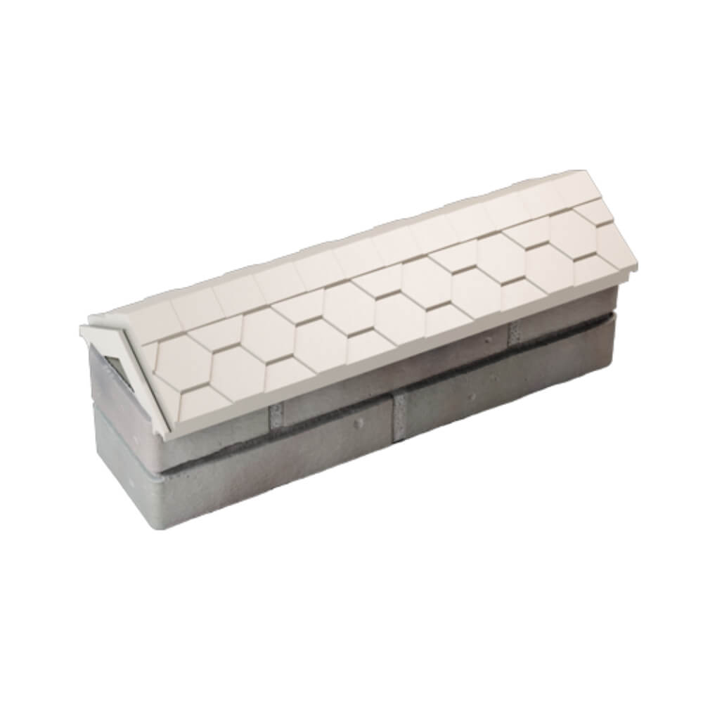 Парапет Zking Эверест Бежевый с посадкой на 0.5 кирпича (130мм) в Таганроге фото