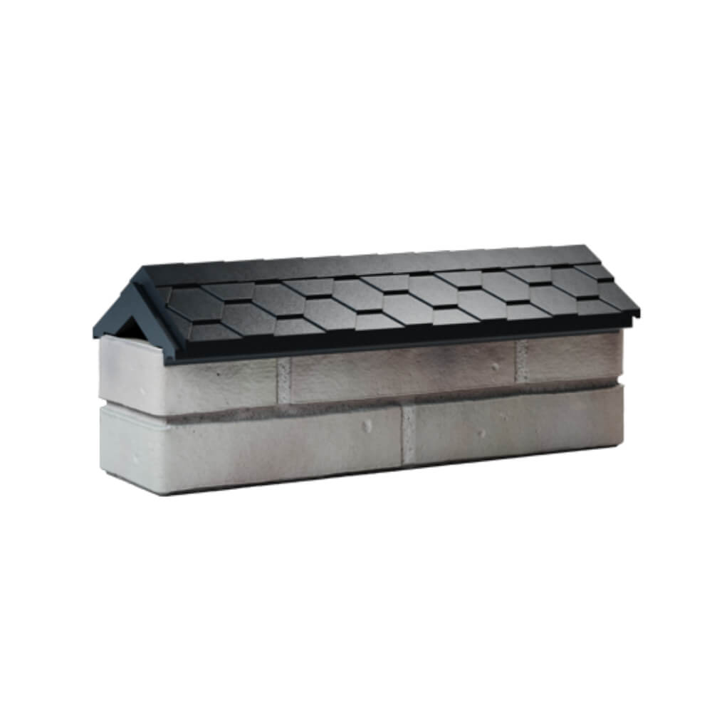 Парапет Zking Эверест Черный с посадкой на 0.5 кирпича (130мм) Таганрог фото