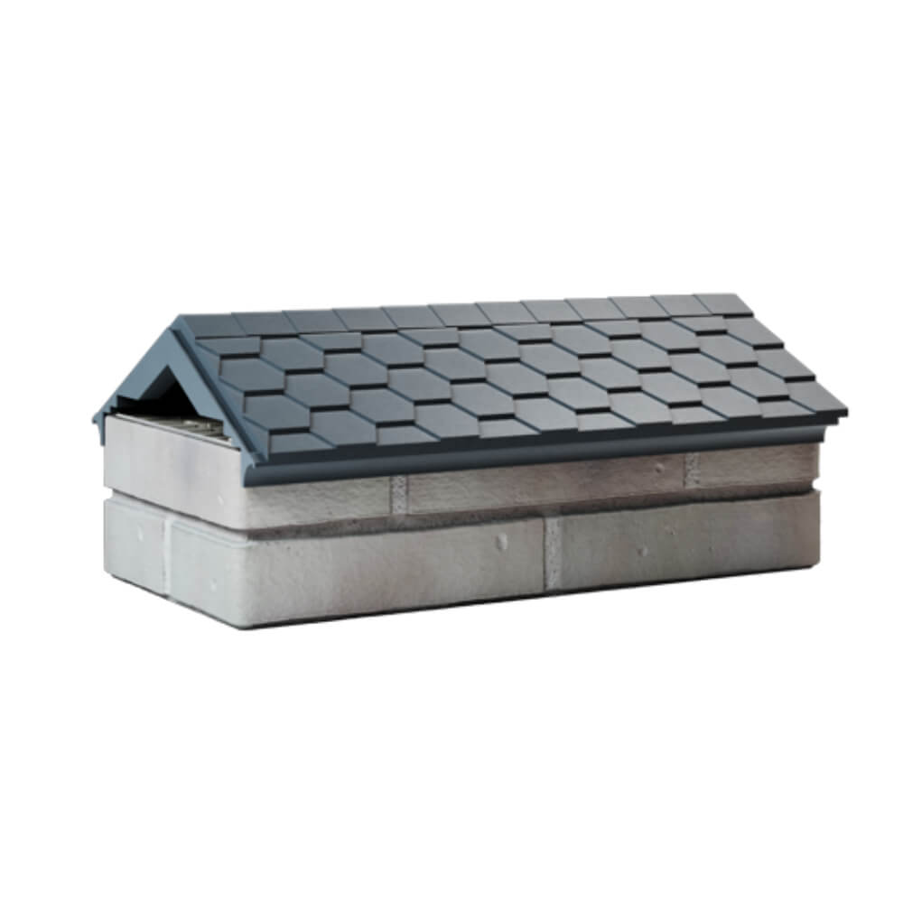 Парапет Zking Эверест Серый с посадкой на 1 кирпич (200/225/255мм) Таганрог фото