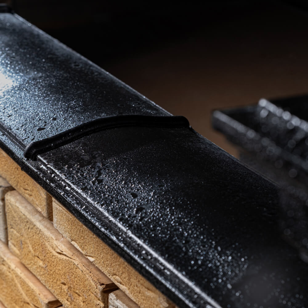 Парапет Zking Монблан Черный посадка на 0.5 кирпича (130мм) в Таганроге фото