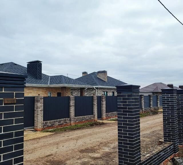 Колпак Zking Бона ХайТек Серый на столб 1.5х1.5 кирпича (385х385мм) в Таганроге фото