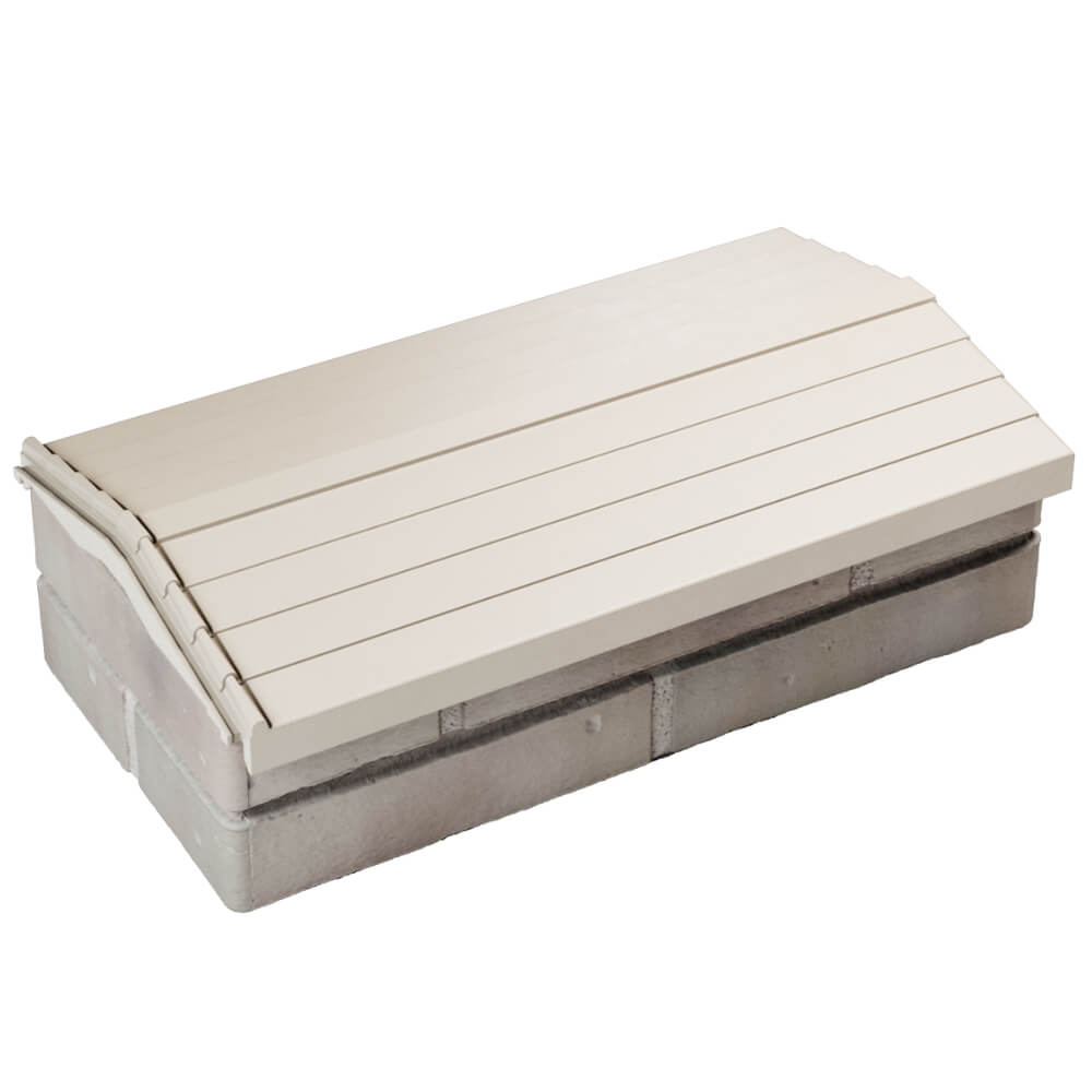 Парапет Zking Бона ХайТек Бежевый с посадкой на 1 кирпич (200/225/255мм) в Таганроге фото