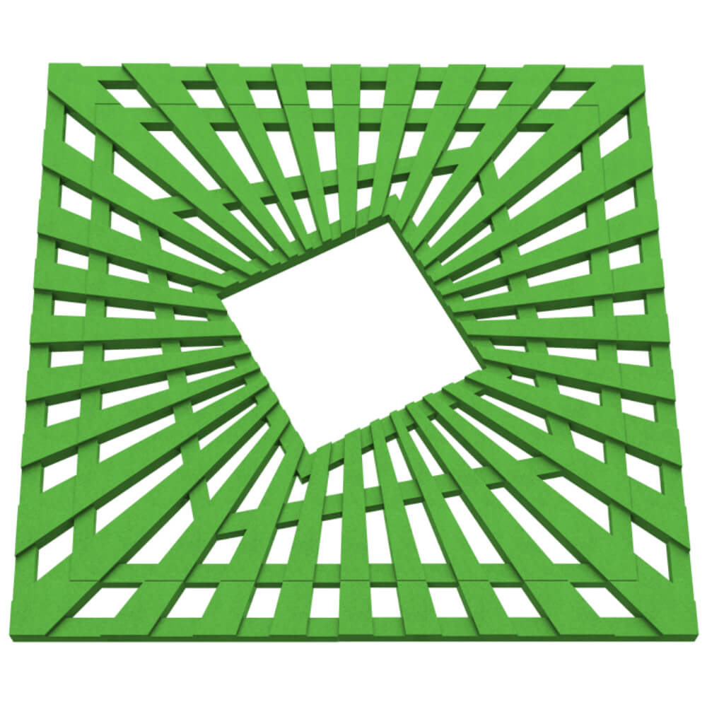 Приствольная решетка для дерева ZKING ATMOSPHERE 1.2х1.2м Зеленая в Таганроге фото