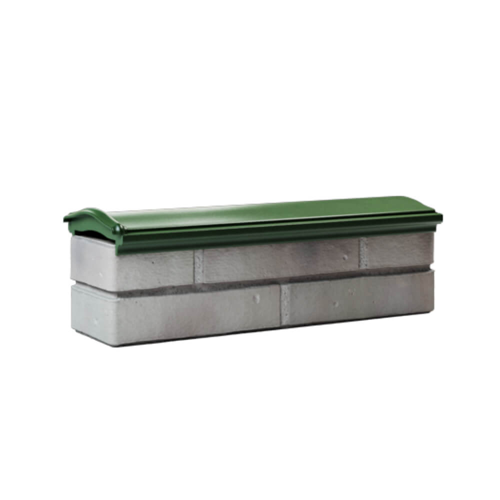 Парапет Zking Монблан Зеленый посадка на 0.5 кирпича (130мм) Таганрог фото