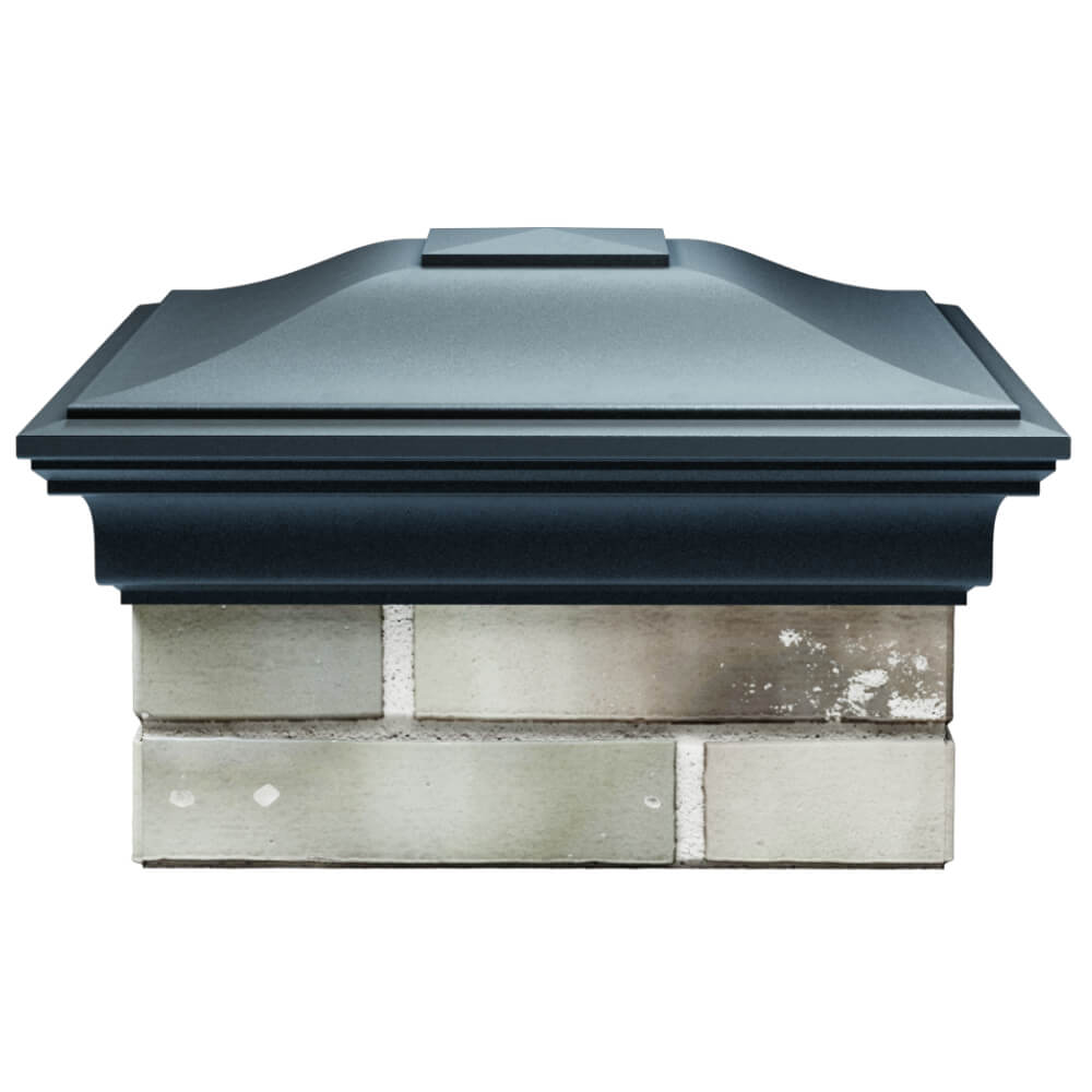 Колпак Zking Монблан Серый на столб 1.5х1.5 кирпича (385х385мм) Таганрог фото