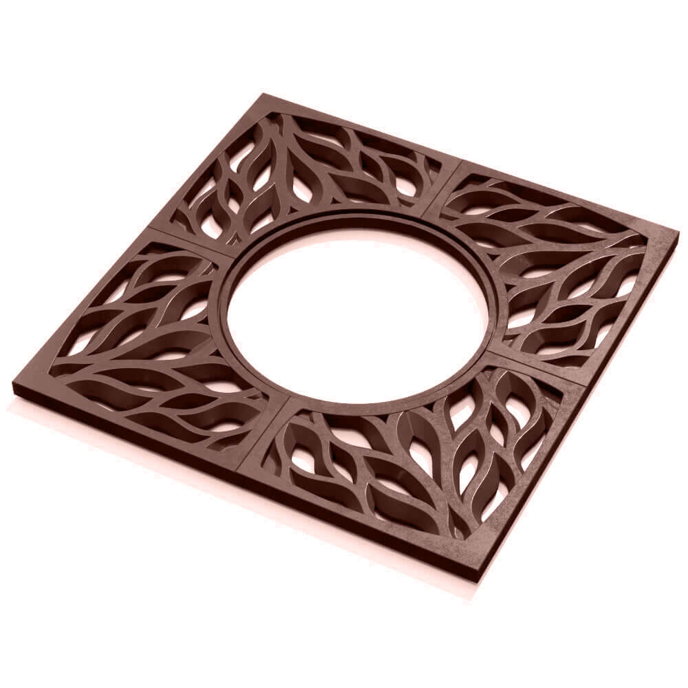 Приствольная решетка для дерева ZKING CRUST 1.2х1.2м Коричневая в Таганроге фото