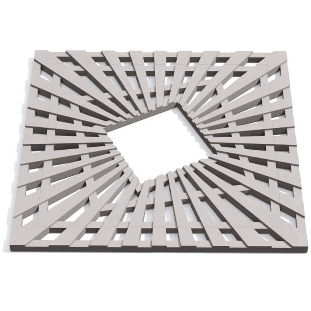 Приствольная решетка для дерева ZKING ATMOSPHERE 1.2х1.2м Бежевая Таганрог фото