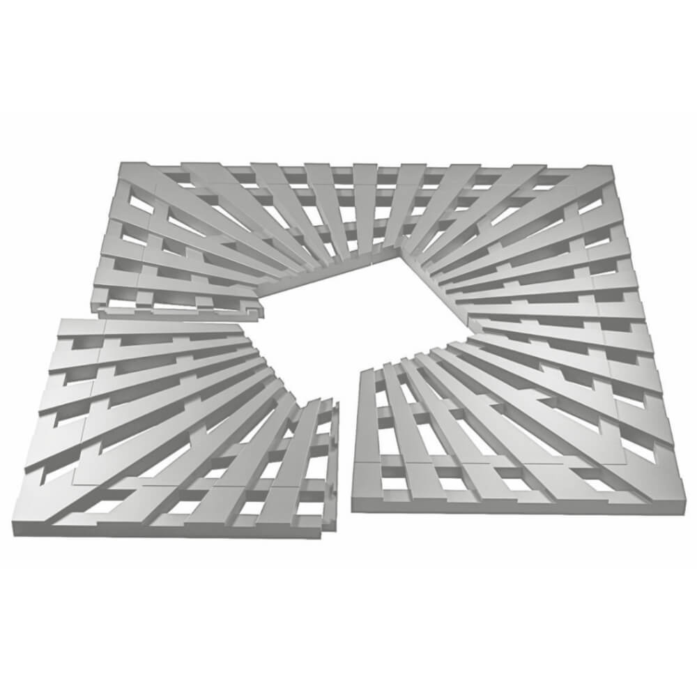 Приствольная решетка для дерева ZKING ATMOSPHERE 1.2х1.2м Бежевая в Таганроге фото