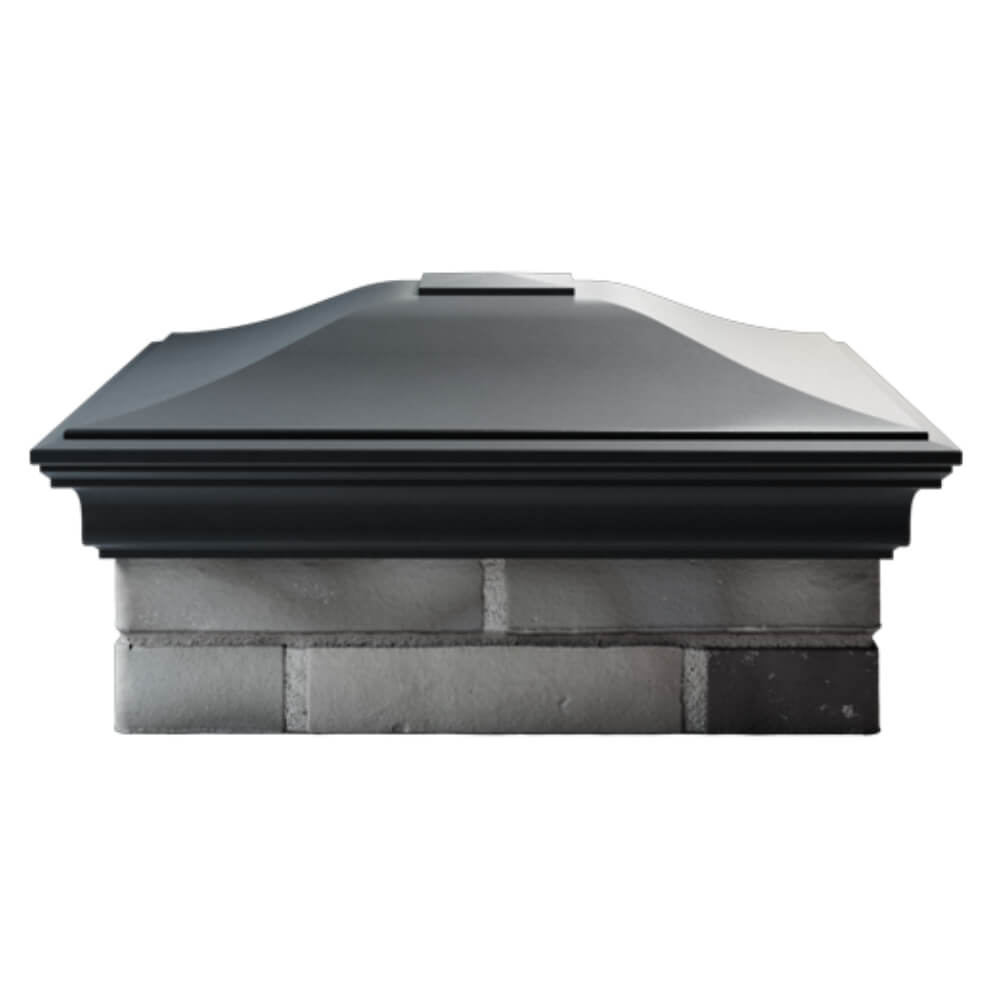 Колпак Zking Монблан Серый на столб 2х2 кирпича (515х515мм) в Таганроге фото