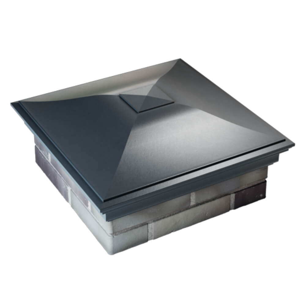 Колпак Zking Монблан Серый на столб 2х2 кирпича (515х515мм) Таганрог фото