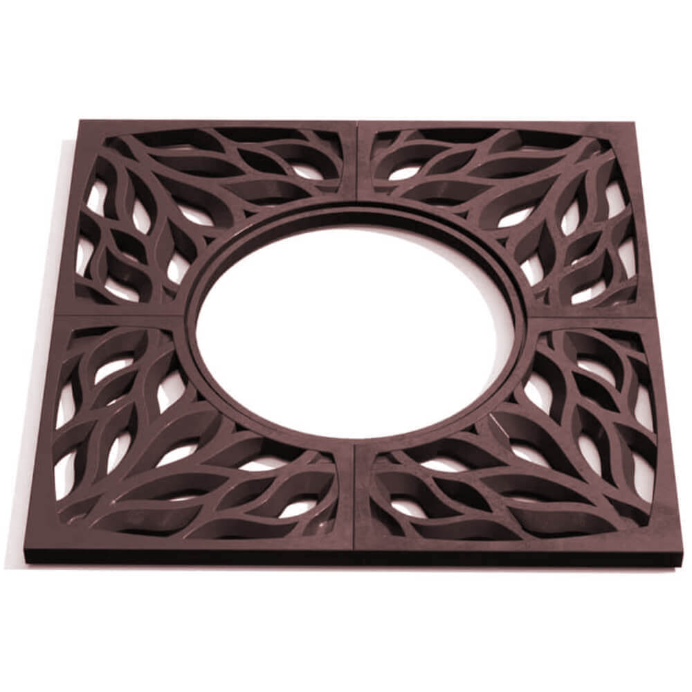 Приствольная решетка для дерева ZKING CRUST 1.2х1.2м Коричневая Таганрог фото