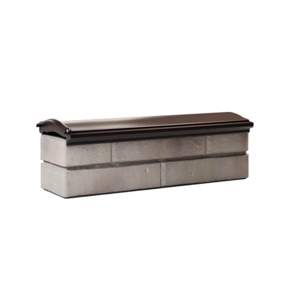 Парапет Zking Монблан Коричневый посадка на 0.5 кирпича (130мм) Таганрог фото