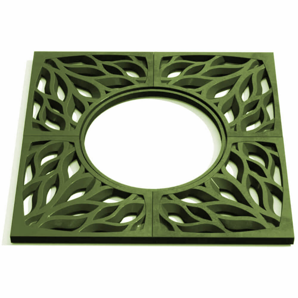 Приствольная решетка для дерева ZKING CRUST 1.2х1.2м Зеленая Таганрог фото