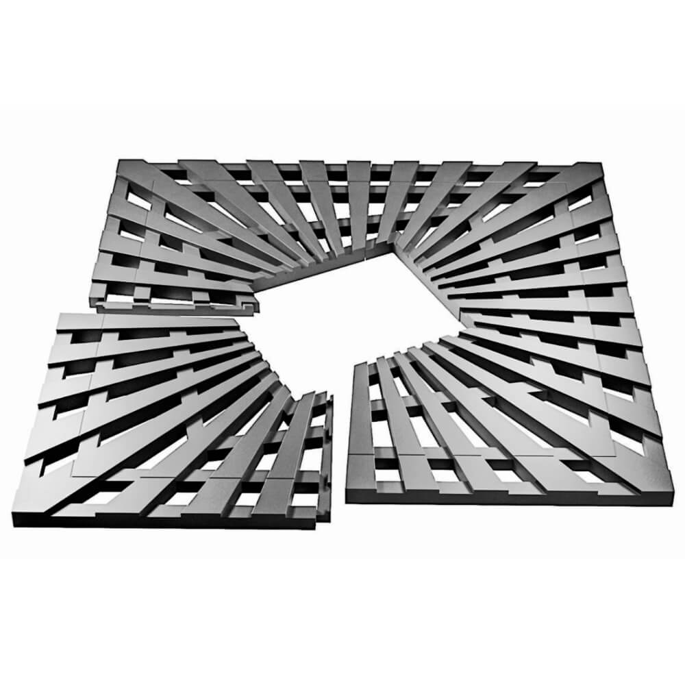 Приствольная решетка для дерева ZKING ATMOSPHERE 1.2х1.2м Серая в Таганроге фото