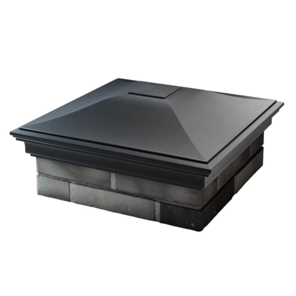 Колпак Zking Монблан Серый на столб 2х2 кирпича (515х515мм) в Таганроге фото