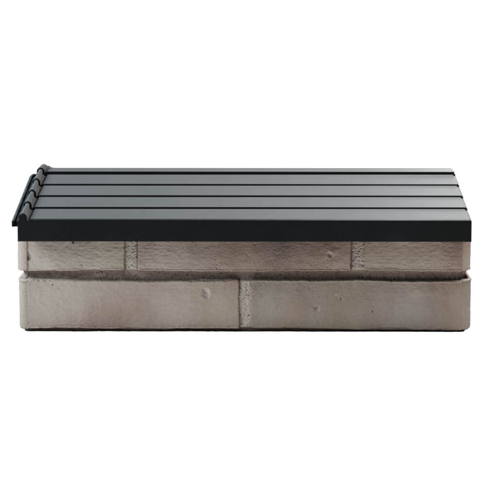 Парапет Zking Бона ХайТек Серый с посадкой на 1 кирпич (200/225/255мм) в Таганроге фото