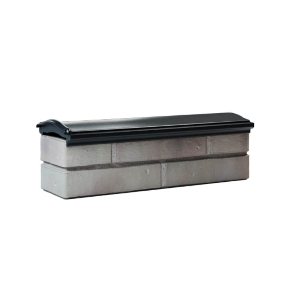 Парапет Zking Монблан Черный посадка на 0.5 кирпича (130мм) Таганрог фото