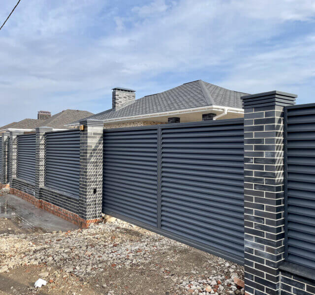 Колпак Zking Бона ХайТек Серый на столб 1.5х1.5 кирпича (385х385мм) в Таганроге фото