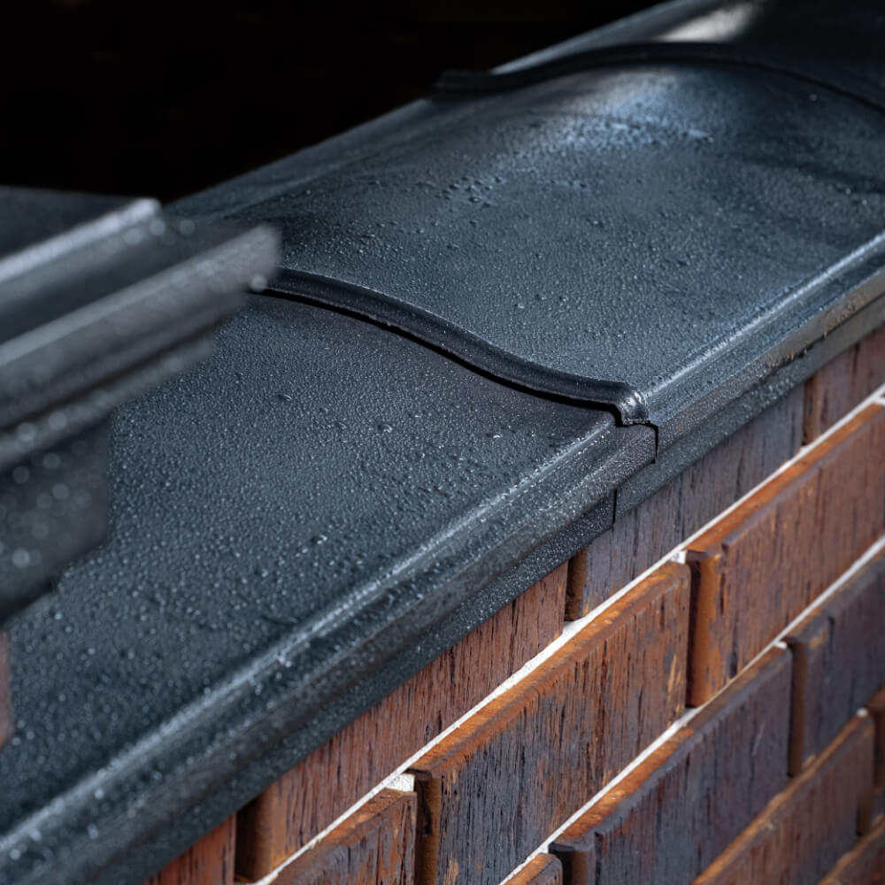 Парапет Zking Монблан Черный посадка на 0.5 кирпича (130мм) в Таганроге фото