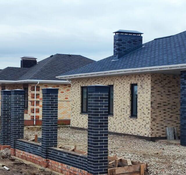 Колпак Zking Бона ХайТек Серый на столб 1.5х1.5 кирпича (385х385мм) в Таганроге фото