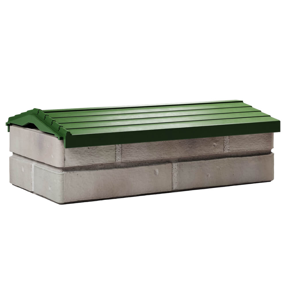 Парапет Zking Бона ХайТек Зеленый с посадкой на 1 кирпич (200/225/255мм) Таганрог фото