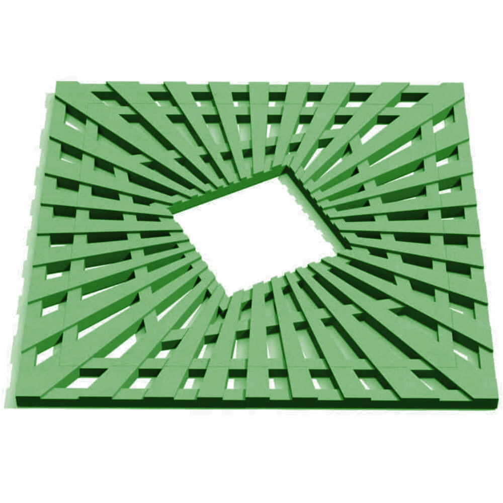 Приствольная решетка для дерева ZKING ATMOSPHERE 1.2х1.2м Зеленая Таганрог фото