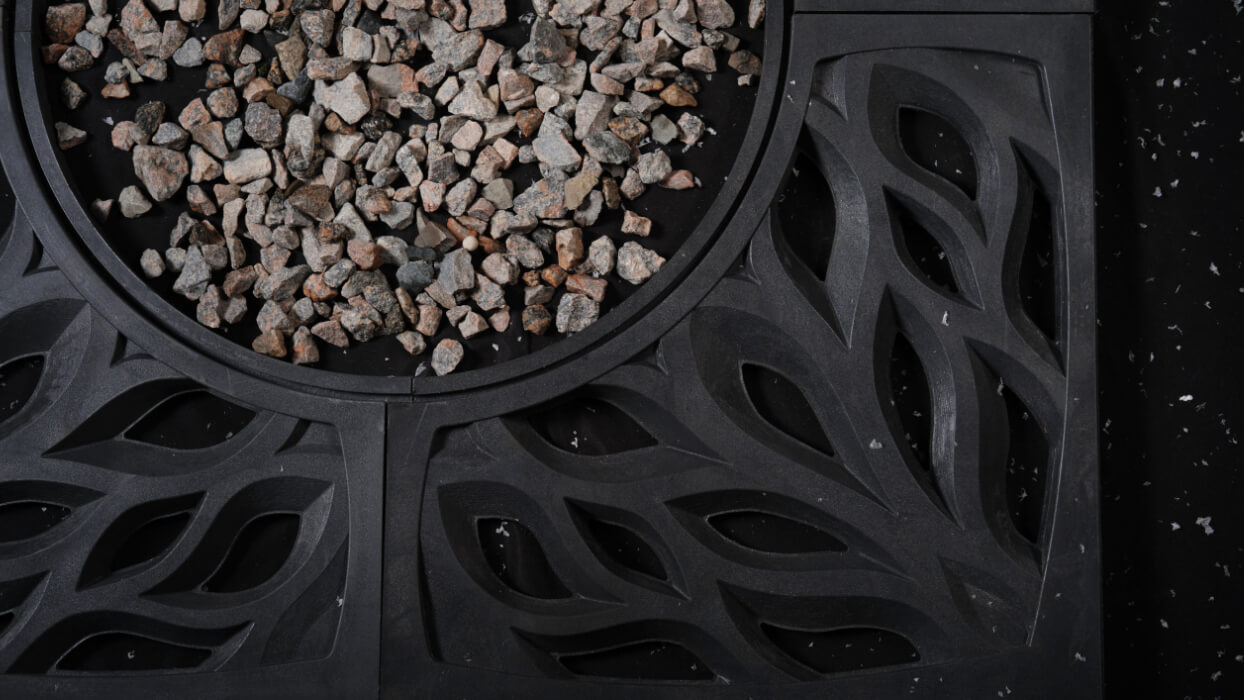 Приствольная решетка для дерева ZKING CRUST 1.2х1.2м Черная в Таганроге фото