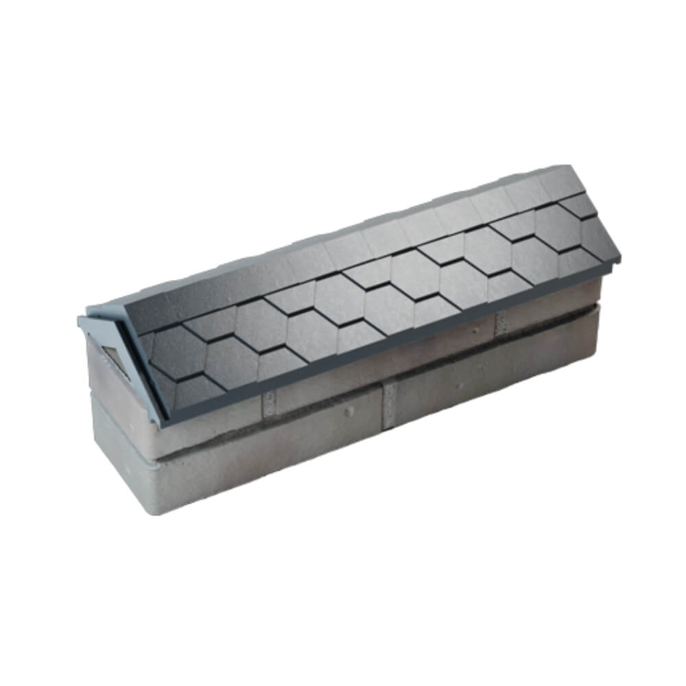 Парапет Zking Эверест Серый с посадкой на 0.5 кирпича (130мм) в Таганроге фото